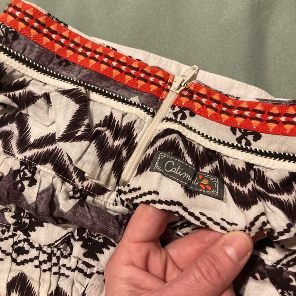 Boho Beautiful Catimini Skirt Size 6 - Picture 3 of 4